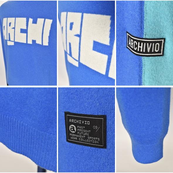 50％OFFセール！アルチビオ archivio ゴルフ 2023秋冬新作 メンズ カシミヤ ニットプルオーバー 服 ゴルフウェア archivio（アルチビオ） 50％OFFセール！ ゴルフ 2023秋冬新作 メンズ