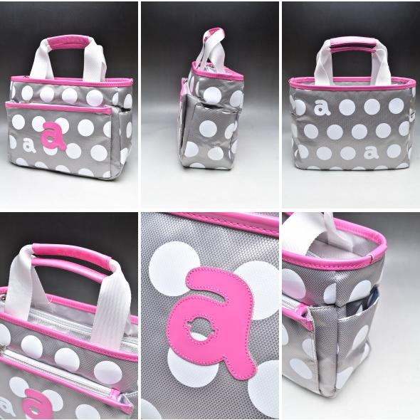 アルチビオ archivio 　スタイリッシュシルバーメタリックカートバッグ アルチビオ archivio スタイリッシュシルバーメタリックカート