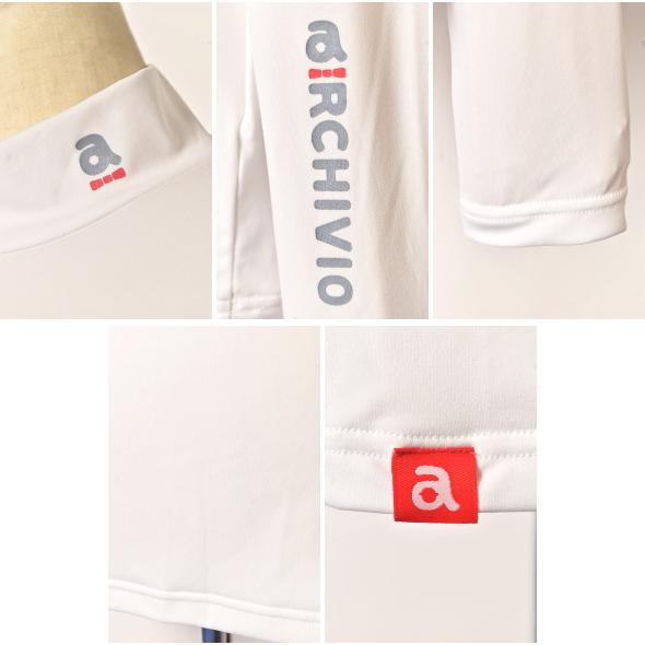 美品　アルチビオ 2024年春夏 モックネックシャツ archivio 50％OFFセール！ アルチビオ ゴルフ 2024春夏新作