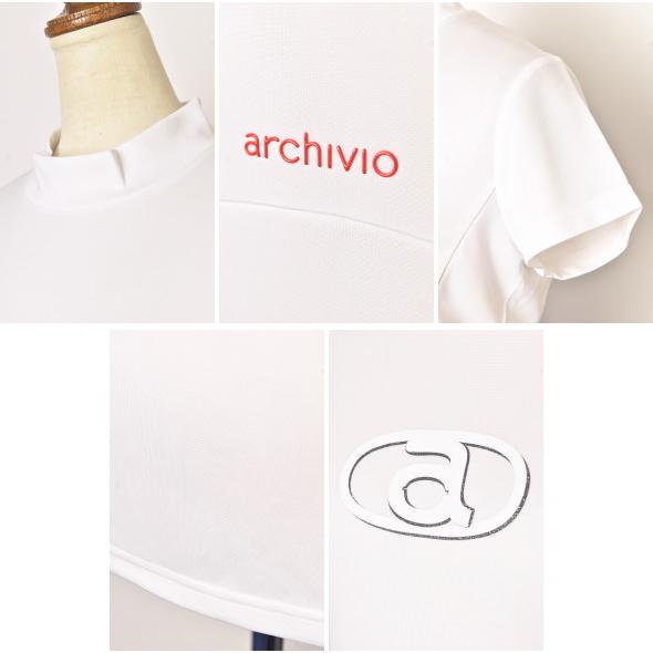 アルチビオレディース2024春夏モデル　未使用に近い　レディース半袖プルオーバー archivio 50％OFFセール！ アルチビオ ゴルフ 2024春夏新作