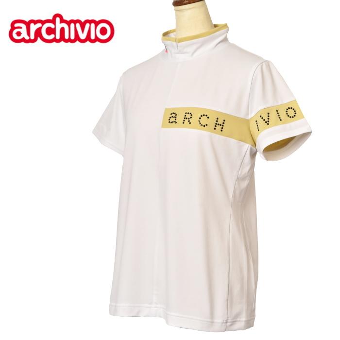 美品　アルチビオ 2024年春夏 モックネックシャツ archivio 50％OFFセール！ アルチビオ ゴルフ 2024春夏新作
