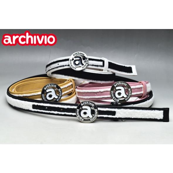 50％OFFセール！アルチビオ archivio ゴルフ 2024秋冬新作 レディース パイピングボアベルト archivio（アルチビオ） 50％OFFセール！ ゴルフ 2024秋冬新作