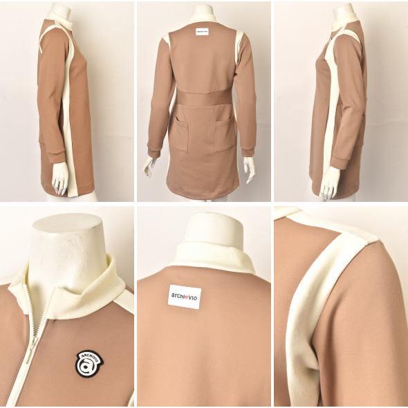 アルチビオ　ハイネックゴルフワンピース archivio 50％OFFセール！ アルチビオ ゴルフ 2024秋冬新作 レディース