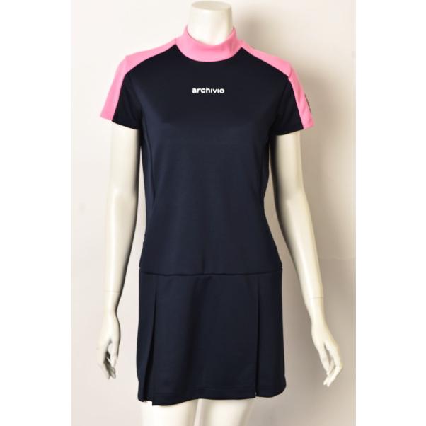 アルチビオ青の半袖ワンピース アルチビオ青の半袖ワンピース アルチビオ レディース