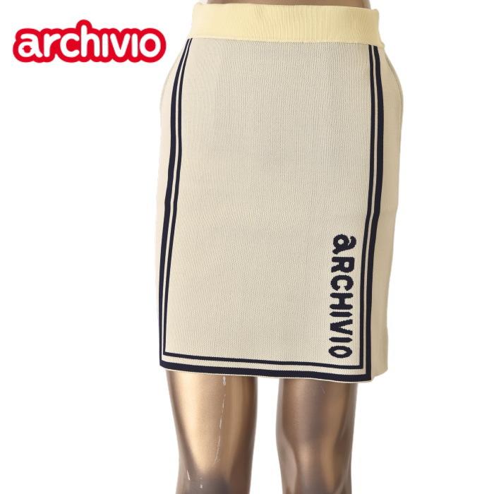 お値下げ　アルチビオ　ニットスカート archivio 40％OFFセール！ アルチビオ ゴルフ 2024秋冬新作