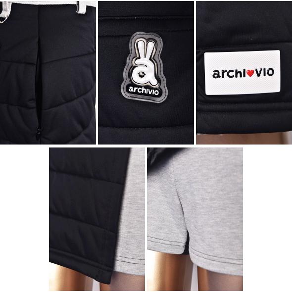 50％OFFセール！ アルチビオ archivio ゴルフ 2024秋冬新作 レディース 中綿切替ショートパンツ 服 ゴルフウェア_2