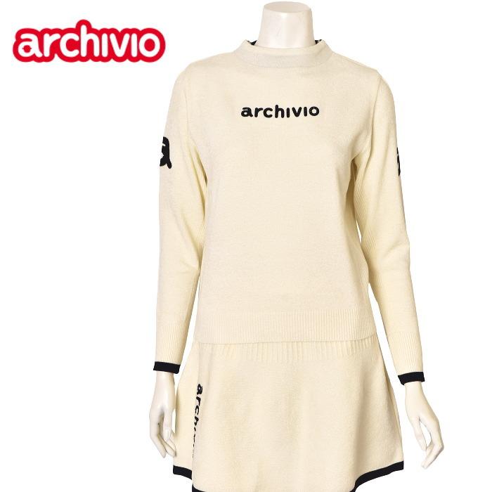 アルチビオ　ゴルフ　ウェア　ハイネックニット archivio 40％OFFセール！ アルチビオ ゴルフ 2024秋冬新作