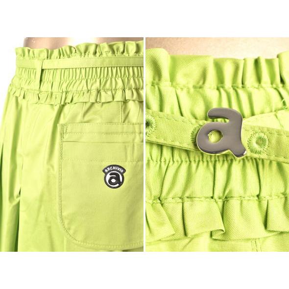 最終お値下げ♡新品未使用 archivio ゴルフスカート サイズ40 archivio アルチビオ スカート 白×黒 ヒップライン レディース