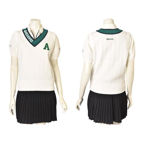 アルチビオ　ニットベスト　ゴルフウェア archivio（アルチビオ） 40％OFFセール！ ゴルフ 2025春夏新作