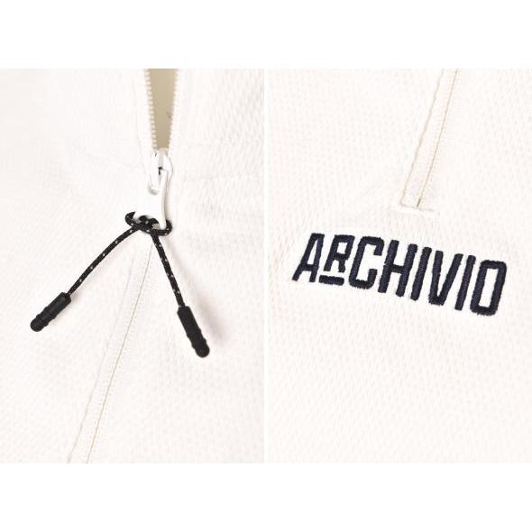 【新品】 ARCHIVIO アルチビオ ハイネック プルオーバー ハーフジップ archivio 40％OFFセール！ アルチビオ ゴルフ 2025春夏新作