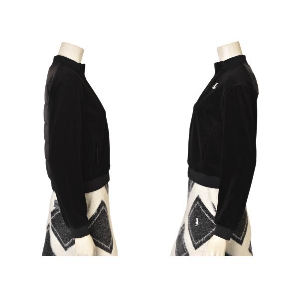 archivio アルチビオ ゴルフ 2025秋冬新作 レディース 中綿切替ベロア