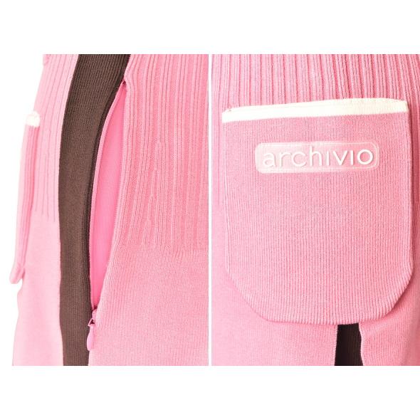 archivio アルチビオ ゴルフ 2025秋冬新作 レディース ニット