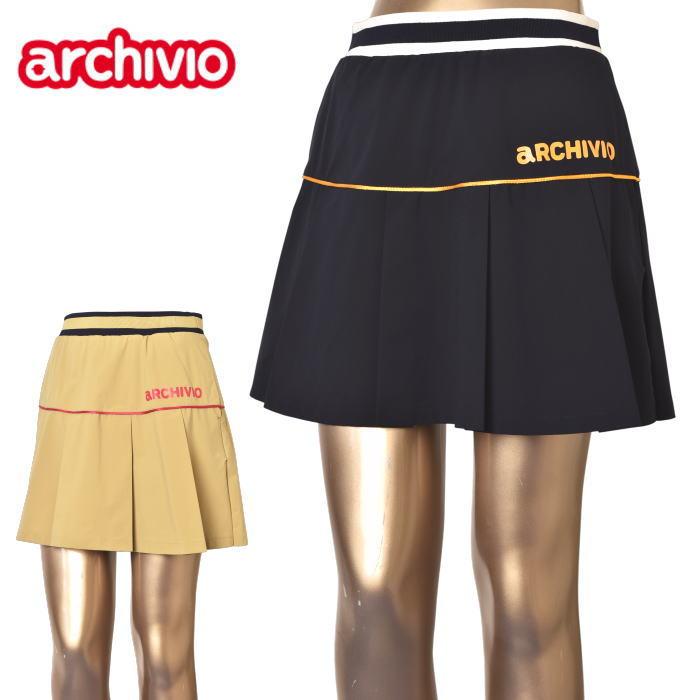 40％OFFセール！ アルチビオ archivio ゴルフ 2025秋冬新作 レディース プリーツ切替スカート 服 ゴルフウェア アウトレット | archivio