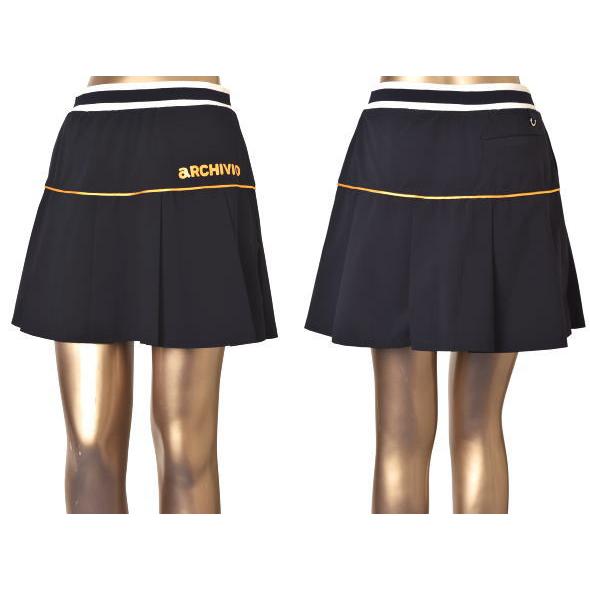 40％OFFセール！ アルチビオ archivio ゴルフ 2025秋冬新作 レディース プリーツ切替スカート 服 ゴルフウェア アウトレット | archivio | 02