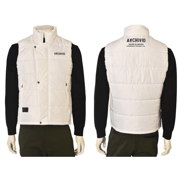 archivio アルチビオ ゴルフ 2025秋冬新作 メンズ 中綿ジップアップ