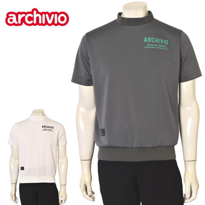 40％OFFセール！ アルチビオ archivio ゴルフ 2025秋冬新作 メンズ 半袖ハイネックプルオーバー トレーナー 服 ゴルフウェア アウトレット | archivio