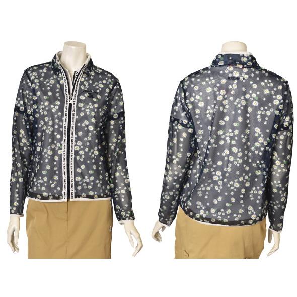 アルチビオ archivio ゴルフ 2026春夏新作 レディース ジップアップメッシュブルゾン 服 ゴルフウェア | archivio | 01