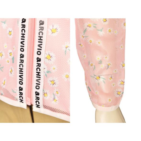 アルチビオ archivio ゴルフ 2026春夏新作 レディース ジップアップメッシュブルゾン 服 ゴルフウェア | archivio | 07