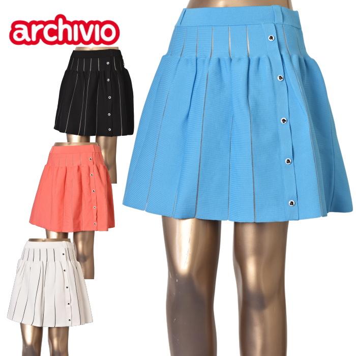 アルチビオ　ゴルフ　スカート　フレアー archivio（アルチビオ） ゴルフ 2026春夏新作 レディース ニットフレア