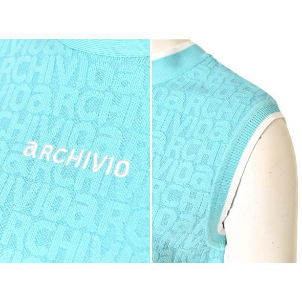 archivio アルチビオ　ゴルフウェア　サマーニット　50サイズ archivio（アルチビオ） 30％OFFセール！ ゴルフ 2026春夏新作