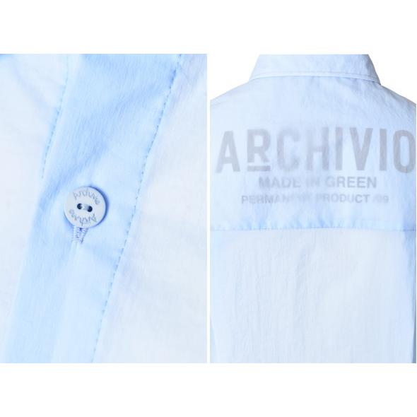 アルチビオ archivio ゴルフ 2026春夏新作 メンズ 半袖シアーシャツ 服 ゴルフウェアの画像