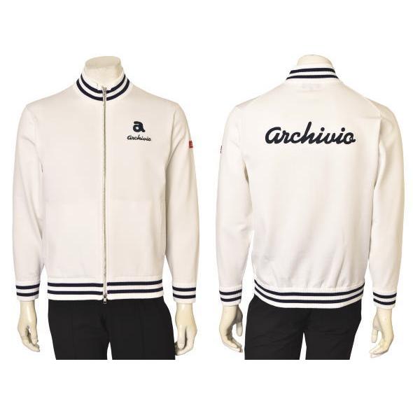 アルチビオ archivio ゴルフ 2026春夏新作 メンズ ジップアップニットブルゾン 服 ゴルフウェア_4