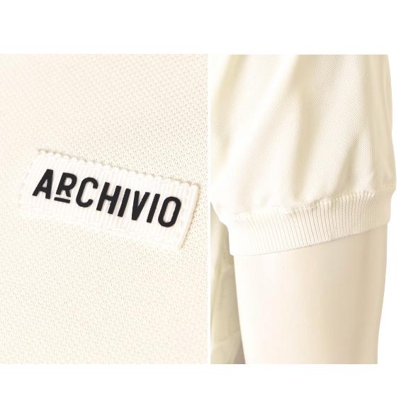 アルチビオ archivio ゴルフ 2026春夏新作 メンズ 半袖ポロシャツ 服 ゴルフウェアの画像
