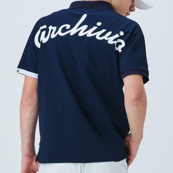 archivio（アルチビオ） ゴルフ 2026春夏新作 メンズ 半袖ポロシャツ