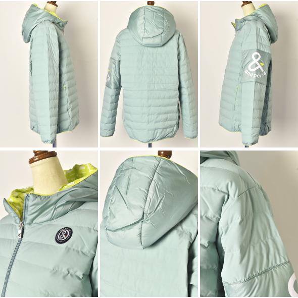 アンパスィ　アウター ストレッチ エアロスウェット フーディーブルゾン(アウター