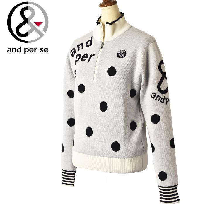 20％OFFセール！ アンパスィ and per se ゴルフ 2023秋冬新作  