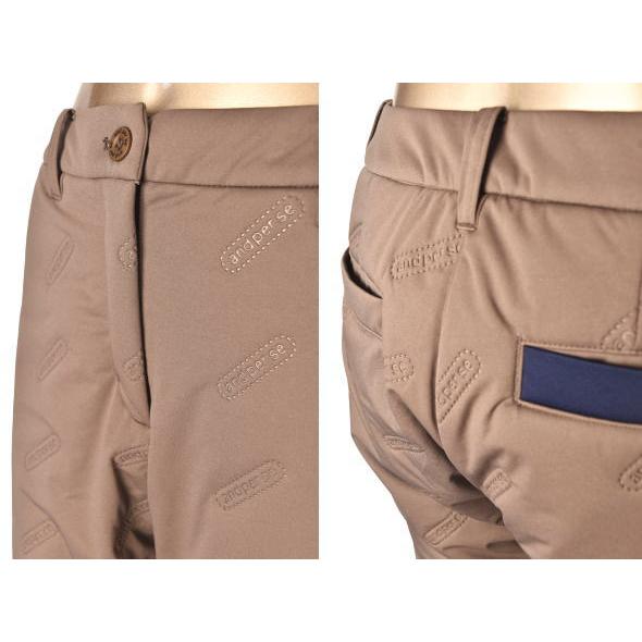 and per se（アンパスィ） ゴルフ 2025秋冬新作 レディース 中綿パンツ