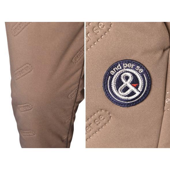 and per se（アンパスィ） ゴルフ 2025秋冬新作 レディース 中綿パンツ
