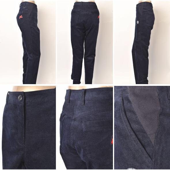 and per se ストレッチパンツ レディース　コーデュロイ　秋冬　新品 and per se（アンパスィ） 20％OFFセール！ ゴルフ 2024秋冬新作