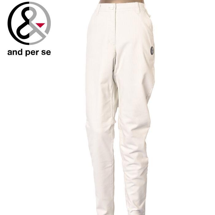 20％OFFセール！アンパスィ and per se ゴルフ 2024秋冬新作 レディース コーデュロイパンツ 服 ゴルフウェア and per se（アンパスィ） 20％OFFセール！ ゴルフ 2024秋冬新作