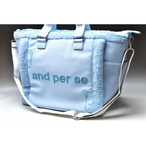 20％OFFセール！ アンパスィ and per se ゴルフ 2025秋冬新作 レディース ボストンバッグ アウトレット | and per se | 05