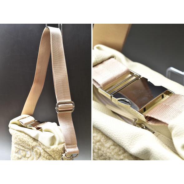 20％OFFセール！ アンパスィ and per se ゴルフ 2025秋冬新作 レディース ボア2WAYカートバッグ アウトレット | and per se | 04