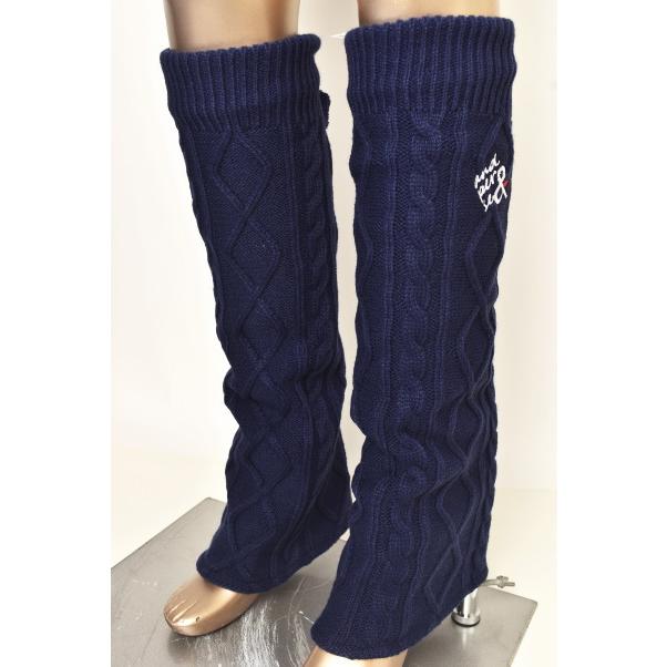 新品　アンパスィ　レッグウォーマー　濃紺 and per se 20％OFFセール！ アンパスィ ゴルフ 2023秋冬新作