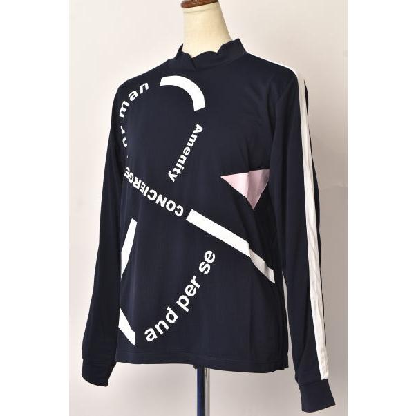 30％OFFセール！ アンパスィ and per se ゴルフ 2023秋冬新作 レディース 長袖ハイネックシャツ モックネック 服 ゴルフウェア and per se（アンパスィ） 30％OFFセール！ ゴルフ 2023秋冬新作