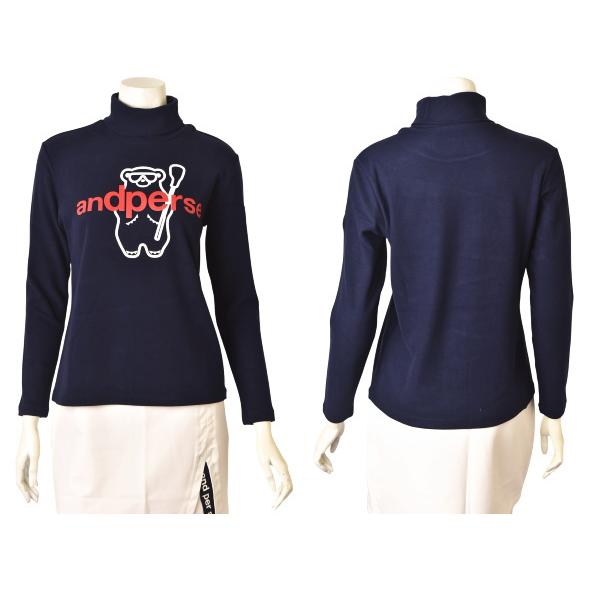 ✴︎新品✴︎and per se長袖ハイネック and per se アンパスィ ゴルフ 2025秋冬新作 メンズ 長袖