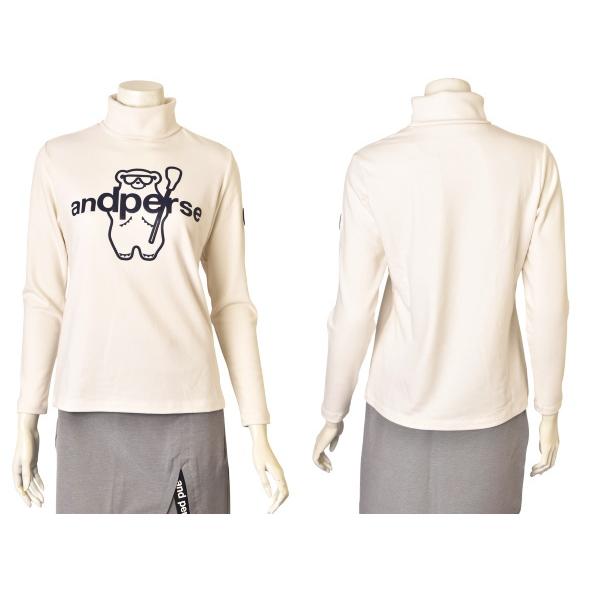 and per se アンパスィ ゴルフ 2025秋冬新作 レディース 長袖