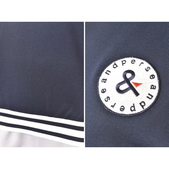 other - アンパスィ ゴルフ シャツ ハイネック 2024年モデル オレンジ ネイビー M 0127-pin-6214167207-5-2.jpg