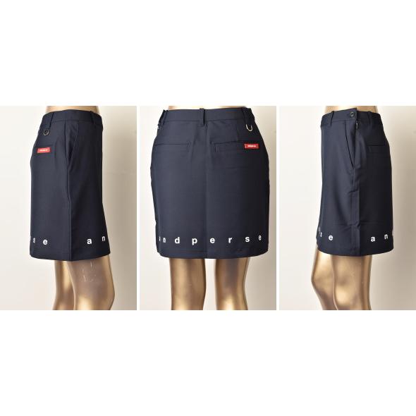 and per se（アンパスィ） ゴルフ 2024春夏新作 レディース スカート