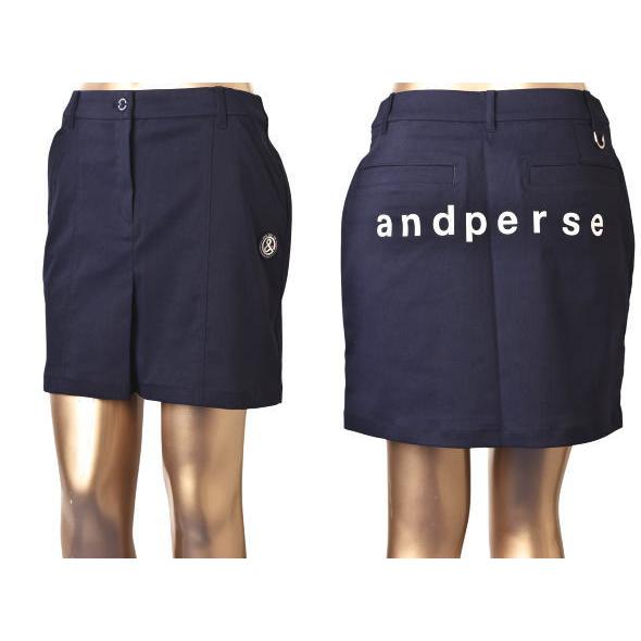 and per se（アンパスィ） ゴルフ 2025春夏新作 レディース スカート