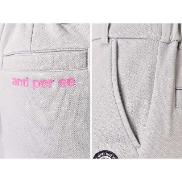 and per se（アンパスィ） 20％OFFセール！ ゴルフ 2025春夏新作