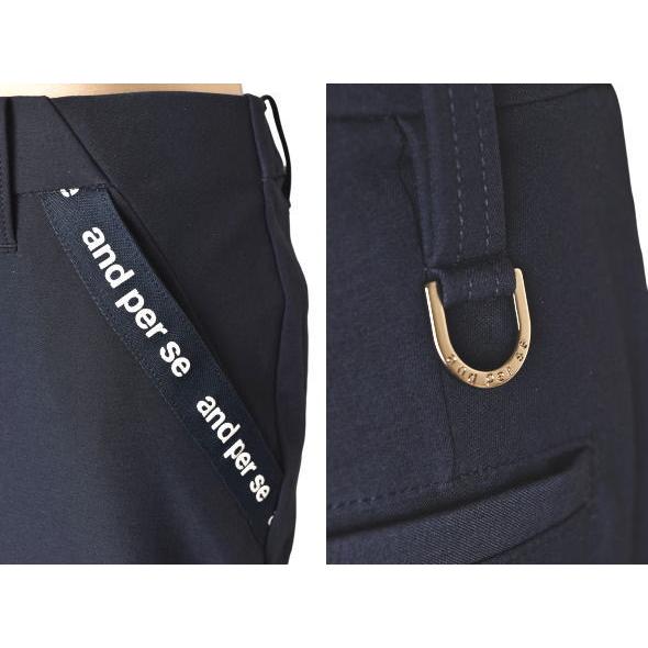and per se（アンパスィ） ゴルフ 2025春夏新作 レディース パンツ 服