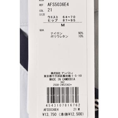 アンパスィ and per se ゴルフ 2026春夏新作 レディース クロップドパンツ 服 ゴルフウェアの画像