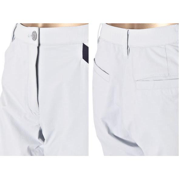 アンパスィ and per se ゴルフ 2026春夏新作 レディース クロップドパンツ 服 ゴルフウェアの画像