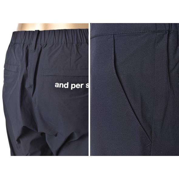 アンパスィ and per se ゴルフ 2026春夏新作 レディース パンツ 服 ゴルフウェアの画像