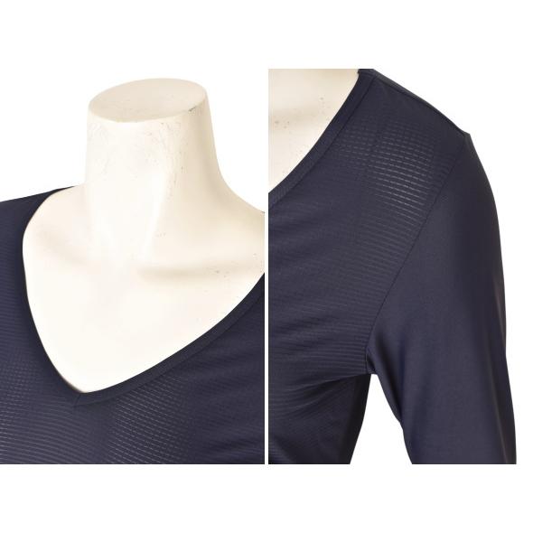 and per se（アンパスィ） ゴルフ 2025春夏新作 レディース Vネック