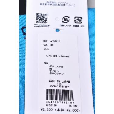 アンパスィ and per se ゴルフ 2026春夏新作 レディース ソックス | and per se | 10